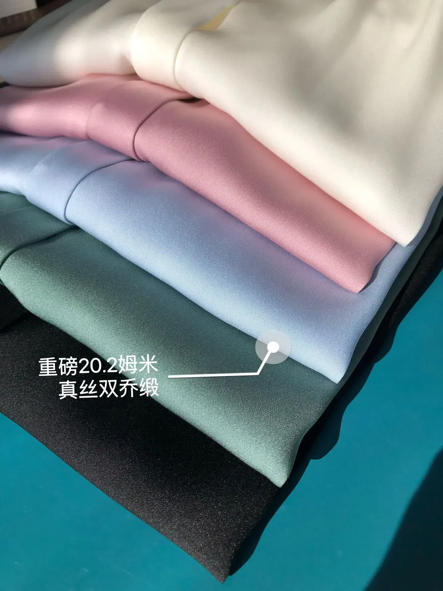 Heavy-weight Silk Double Joe Satin Drapes Silky BLOUSE Stretch-satin Classic Crewneck Long-sleeved Mulberry Shirt Women Blouse - Image 3